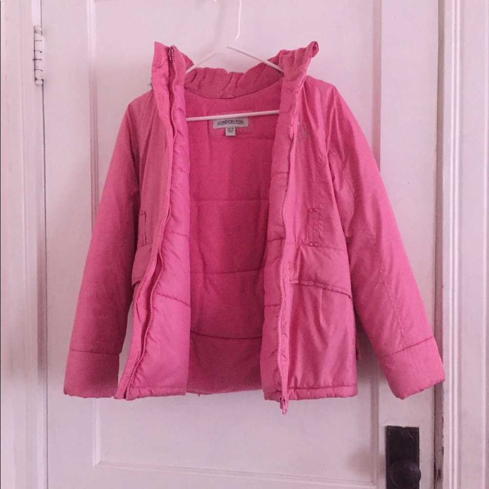 London Fog Girl’s Pink Coat